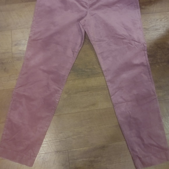 Velvet Lavender/Mauve Straight Leg Pants - Picture 3 of 7